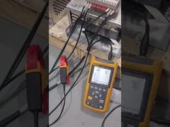 Ensaio THDI do filtro harmônico passivo Inomax